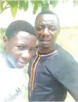  ??  ?? Muchapedza Jnr and Alick Macheso