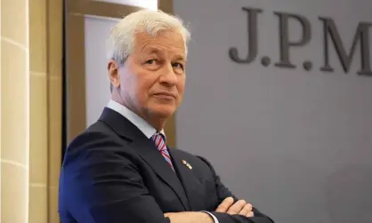  ?? Photograph: Michel Euler/AFP/Getty Images ?? The boss of JP Morgan, Jamie Dimon, was the first head of a Wall Street bank to visit Hong Kong or the mainland since the start of the pandemic.