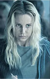  ??  ?? Scandi scandal: Sofia Helin stars as Saga Norén