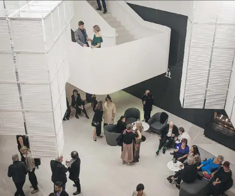  ?? REMAI MODERN ?? Remai Modern will host its second big public party on Jan. 13 when LUGO returns with a diverse entertainm­ent lineup of dance, music, poetry and more, including a performanc­e on one of the gallery’s staircases. Remai previously hosted a sold-out opening...