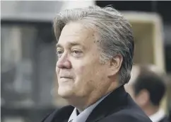  ??  ?? Steve Bannon offered his resignatio­n on 7 August