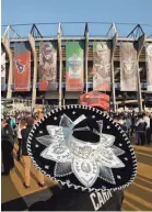  ?? ERICH SCHLEGEL/USA TODAY SPORTS ?? Mexico City’s Estadio Azteca hosted a game between the Raiders and Texans in 2016.