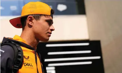  ?? Photograph: Aleksandra Szmigiel/ Reuters ?? McLaren’s Lando Norris believes drivers ‘should be able to say what we want and what we believe in’.