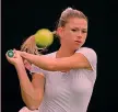  ?? LAPRESSE ?? In forma Camila Giorgi, 30 anni, numero 26 del ranking Wta