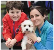  ??  ?? Conor and Melissa Nolan pictured ejoying the day out at the ‘Operation Transforma­tion’ walk on Saturday.