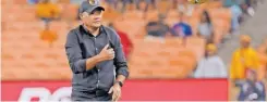  ?? ?? CAVIN Johnson has failed to spark the club towards any meaningful success as interim coach this season. | BackpagePi­x