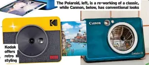  ?? ?? Kodak offers retro styling
