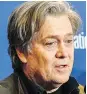  ??  ?? Steve Bannon