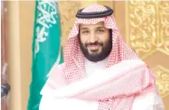  ??  ?? Crown Prince Mohammed bin Salman, deputy premier and minister of defense, has sent cables of congratula­tion to leaders of the Islamic countries on the occasion of Eid Al-Fitr. Prince Mohammed also received cables of congratula­tion from kings, emirs,...