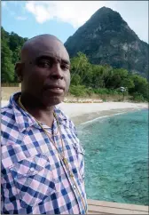  ?? ?? INHERITANC­E: Kent Adonai was left land and property on the Caribbean island of St Lucia