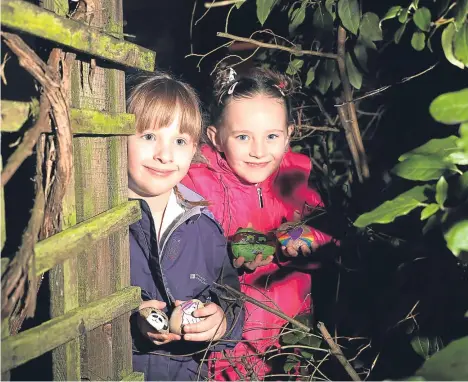  ??  ?? A FACEBOOK group for painting rocks in Broughty Ferry has gained more than 1,600 members in just a few weeks.
Broughty Ferry Rocks, set up by Vicky Hirst, encourages people to paint a rock and hide it for members of the public to find and either...