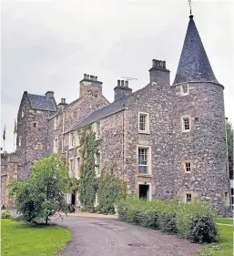  ?? Fernie Castle hotel and wedding venue in Fife has gone on the market with a £1.5m price tag. Picture: Shuttersto­ck. ??