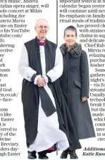  ??  ?? 
Justin Welby, the Archbishop of Canterbury, will share an intimate family communion service from the kitchen at Lambeth Palace on Sunday