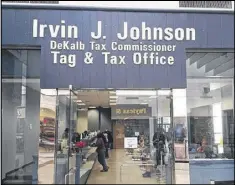  ?? CONTRIBUTE­D BY DEKALB TAX COMMISSION­ERS ?? DeKalb County Tax Commission­er Irvin Johnson’s pay reached $285,781 last year, making him the second-highest-paid elected official in Georgia. DeKalb commission­ers say his supplement­al pay from cities should be reviewed.