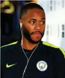  ??  ?? Raheem Sterling