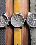  ?? Greg Morago / Houston Chronicle ?? A selection of Filson watches at Stag Provisions for Men.