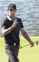  ?? MONTANA PRITCHARD/LIV GOLF VIA AP ?? Joaquín Niemann is 2-for-2 in LIV Golf after winning in Saudi Arabia.