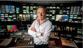  ??  ?? TVNZ chief executive Kevin Kenrick says lockdowns are causing a production gap that could mean more "historical content" playing on TV.