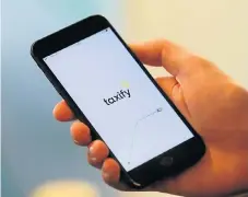  ?? /Reuters ?? Estonian competitio­n: Taxify CEO Markus Villig is upbeat about growth.