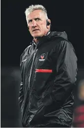  ?? GETTY IMAGES ?? Rob Penney has now overseen a recordbrea­king nine losses in his first season in charge of the Crusaders.