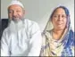  ?? HT ?? Ajay Kumar Gupta; Abdul Hamid Patil and his wife Saira Bano.