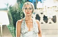  ??  ?? Bond girl: with George Lazenby on
the set of On Her Majesty’s Secret Service, left; and in the 1982 Agatha Christie film Evil Under the Sun, above