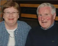  ??  ?? Bridie and Gerry Costigan from Headford.