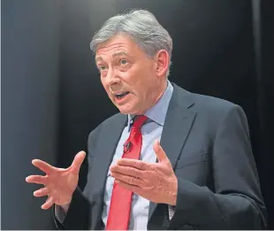  ??  ?? “Scatterbra­ined joke”: Scottish Labour leader Richard Leonard.