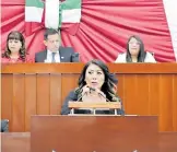  ?? /CORTESÍA: CONGRESO LOCAL ?? Alejandra Ramírez Ortiz, diputada local por el PAC