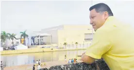  ?? LORENA HENRÍQUEZ ?? Manuel Vicente Duque fue elegido alcalde de Cartagena en el año 2015.