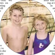  ??  ?? GENE POOL: Ledecky and her brother, Michael, have long been swimmers. Their uncle is Jon Ledecky, co-owner of the New York Islanders.
