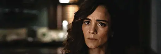  ?? Divulgação ?? A atriz Alice Braga em cena da série ‘Matéria Escura’, do Apple TV+