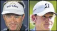  ??  ?? U.S. captain Davis Love III (left) will know his eight automatic qualifiers after The Barclays. Brandt Snedeker (No. 6) has just about locked up his spot.