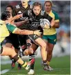  ??  ?? Selica Winiata has scored 29 more tries than anyone else in New Zealand women’s first class rugby.