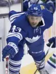  ?? LUCAS OLENIUK/TORONTO STAR ?? Nazem Kadri is in a unique position to compare the old and new coaching styles in Leafland.