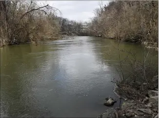  ?? BEN HASTY — MEDIANEWS GROUP ?? A study indicates microplast­ics have been found in Pennsylvan­ia waterways, including the Tulpehocke­n Creek in Spring Township.