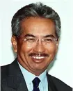  ??  ?? Tan Sri Musa Aman