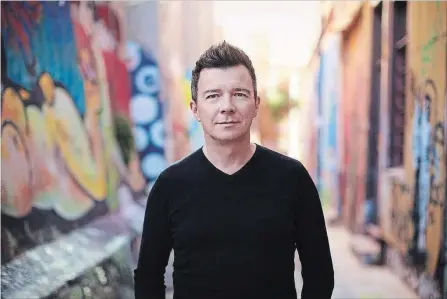  ??  ?? Late ’80s hitmaker Rick Astley has a new album on the way.