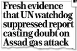  ??  ?? Some of Peter Hitchens’ other reports in the MoS on the 2018 gas attack