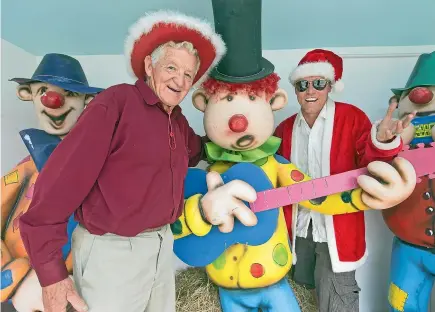  ?? MARION VAN DIJK/STUFF ?? Graham Shirley, left, was a businessma­n who gave generously to Nelson and beyond. Community involvemen­t was a huge part of his life, including being involved in the organisati­on of the Nelson Santa Parade for more than 30 years.