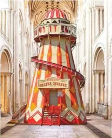  ??  ?? Roll up: Helter skelter to be built inside the nave