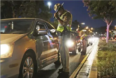  ?? Signal file photo ?? The California Department of Motor Vehicles wants to inform the public about the new laws, or changes to existing laws, that will come into effect, unless otherwise stated, January 1. Laws on cannabis and alcohol consumptio­n are among those changed or...