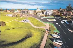  ??  ?? The planned Apollo Bay roundabout on the Great Ocean Road.