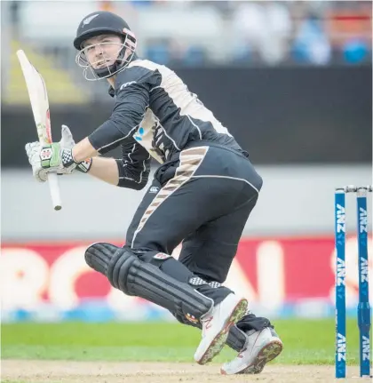  ?? Photo / Jason Oxenham ?? With several experience­d players missing, Colin Munro will need to deliver for New Zealand.