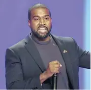  ?? MICHAEL WYKE/AP 2019 ?? “I’ve always said ‘SNL’ uses black people to hold other black people back,” Kanye West said on Twitter Sunday.