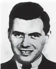  ?? FOTO: DPA ?? Josef Mengele