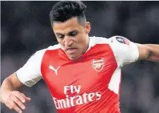  ??  ?? WAIT UNTIL SUMMER Sanchez’s Arsenal future remains uncertain