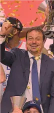  ?? AFP ?? ... Dopo Ergin Ataman festeggia l’Eurolega, vinta col suo Efes