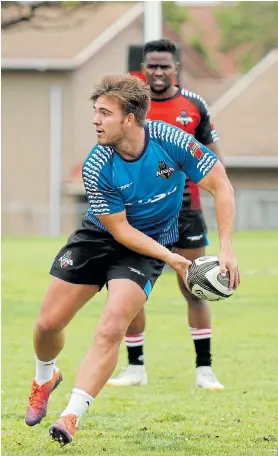  ?? Picture: MICHAEL SHEEHAN/ GALLO IMAGES ?? GETTING A GO: Bader Pretorius will start at flyhalf for the Isuzu Southern Kings against the Stormers in Knysna today