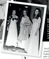  ??  ?? (3)
Las tres Cármenes de la familia el día de la puesta de largo en 1969 de la nieta.